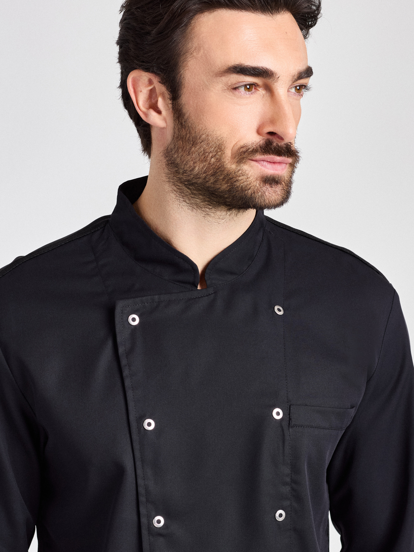 Kochjacke Arco Man Care - schwarz